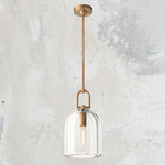 Botanist Crystal Cloche Pendant Light