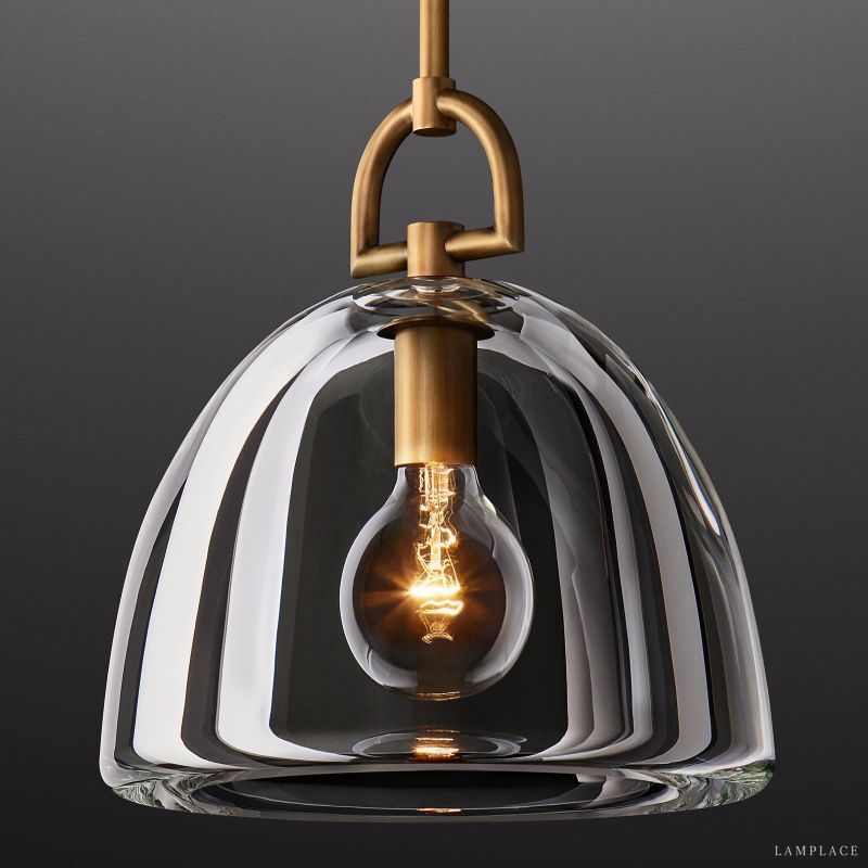 Botanist Crystal Dome Pendant Light