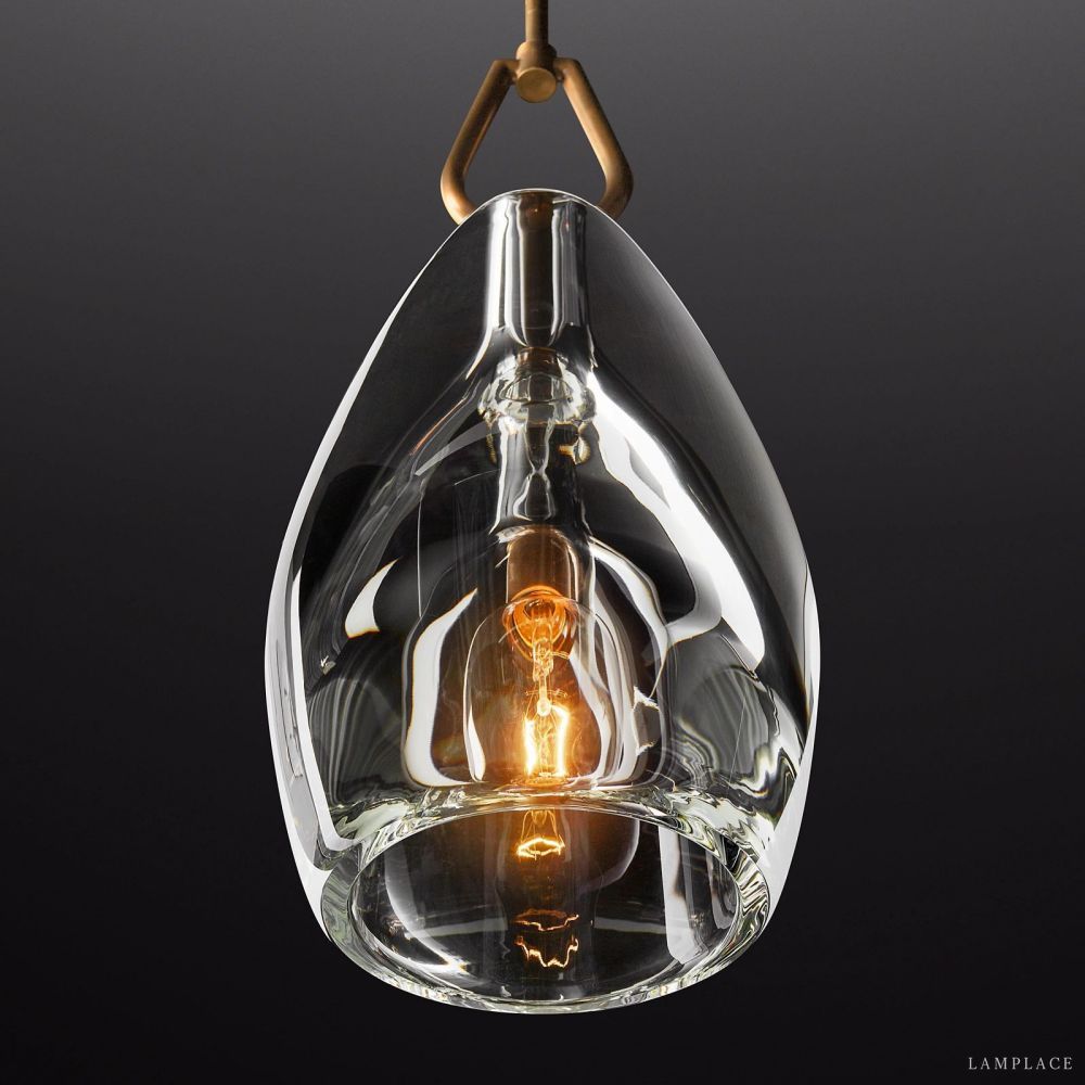 Botanist Crystal Flute Pendant Light