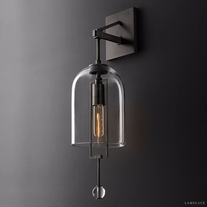 Fulcrum Blown Glass Wall Sconce