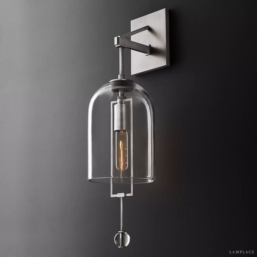 Fulcrum Blown Glass Wall Sconce