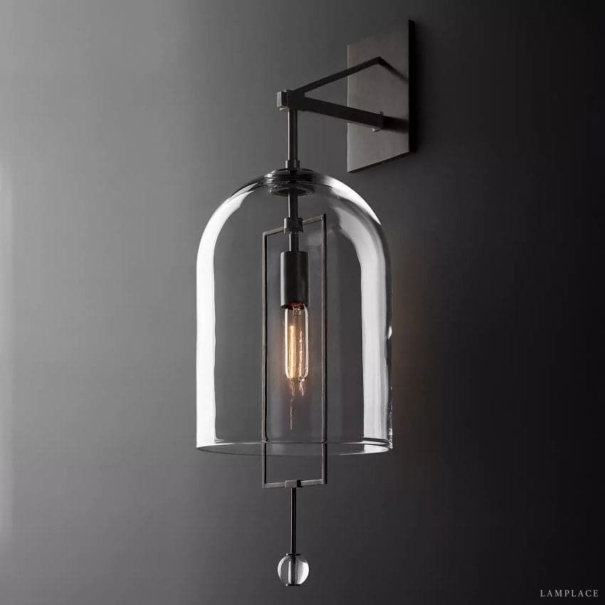 Fulcrum Blown Glass Wall Sconce
