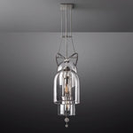 Fulcrum Blown Glass Linear Chandelier 60"