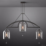 Fulcrum Blown Glass Linear Chandelier 73"