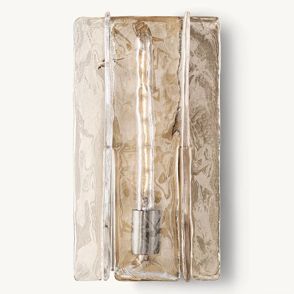 Lattice Module Glass Wall Sconce