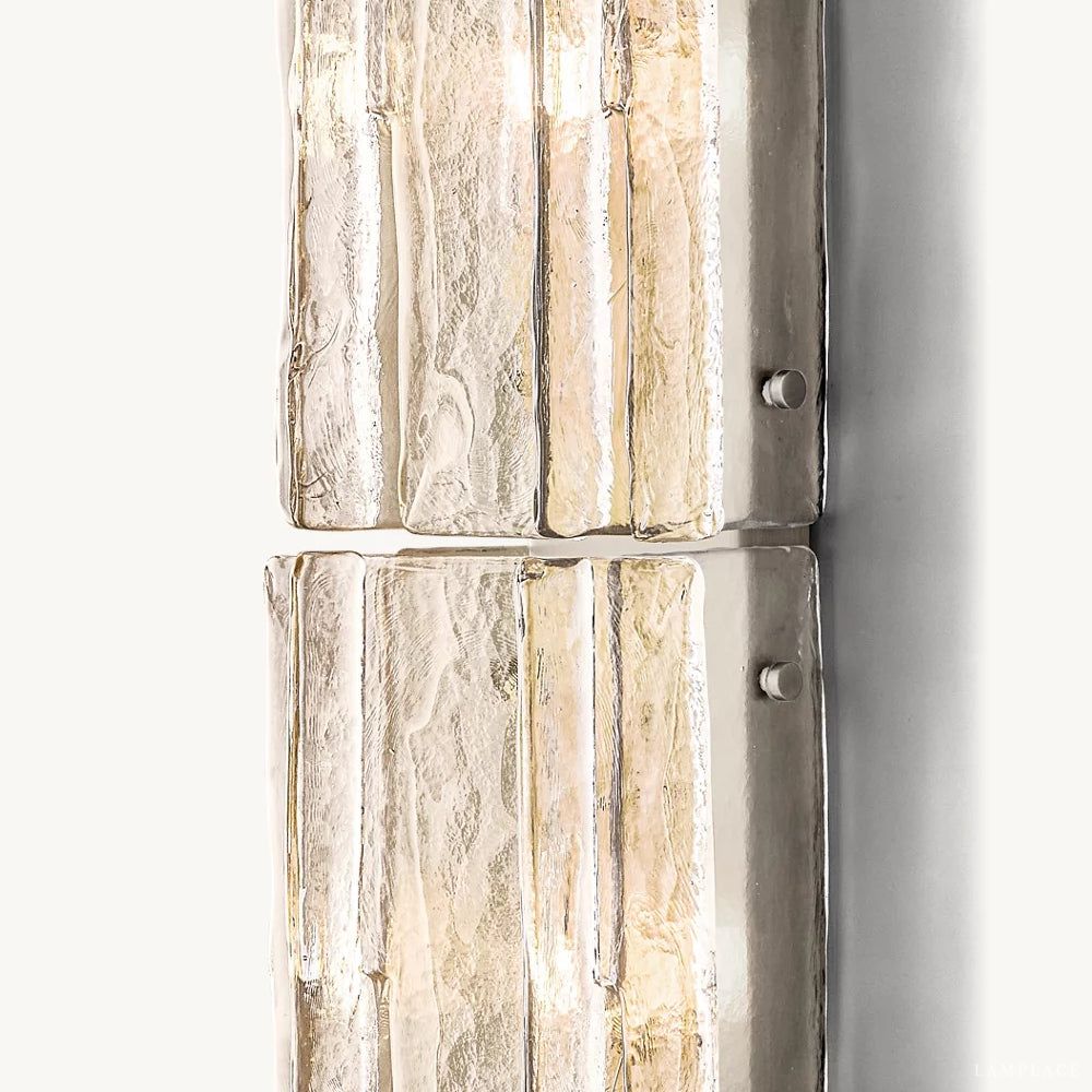 Lattice Module Glass Grand Wall Sconce