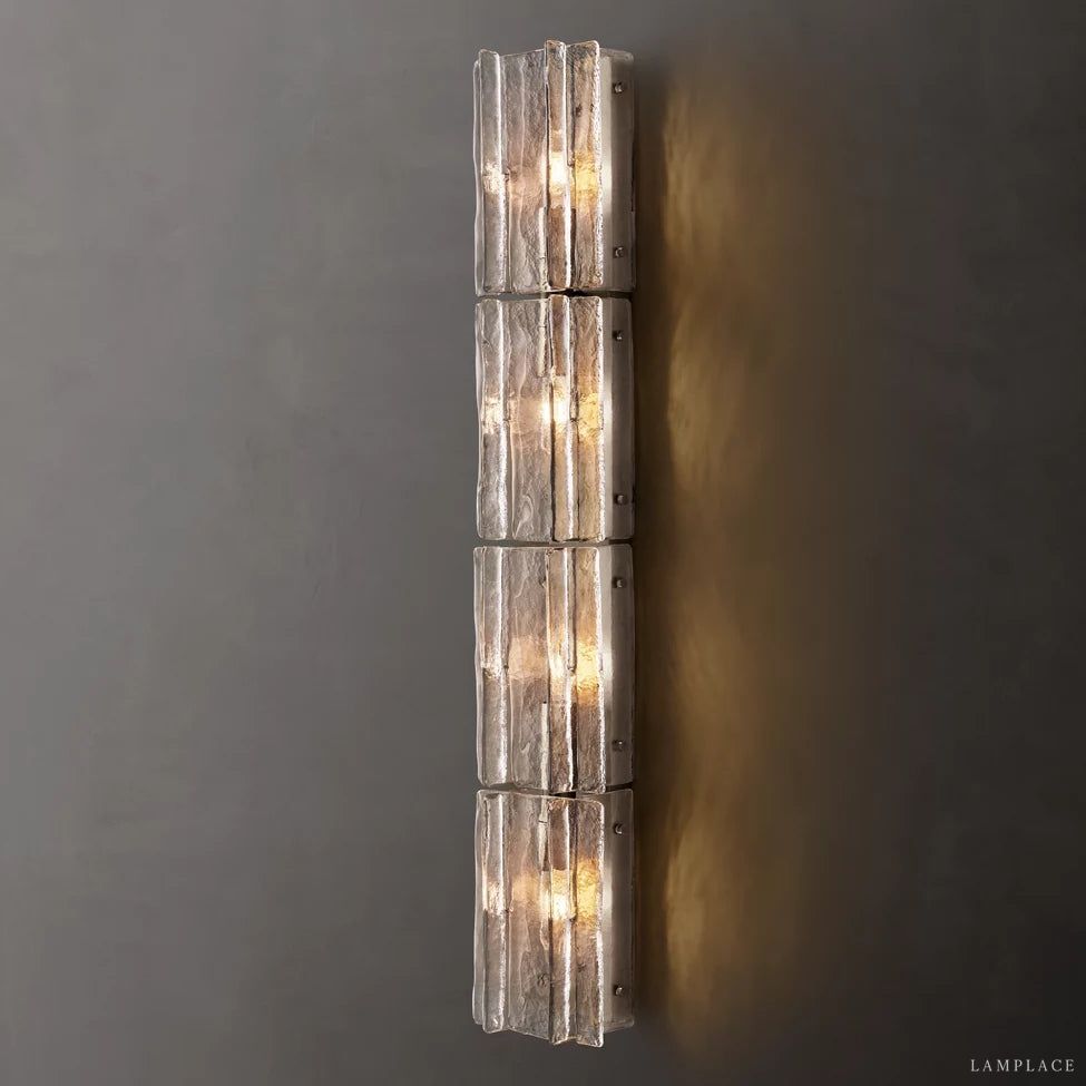 Lattice Module Glass Grand Wall Sconce