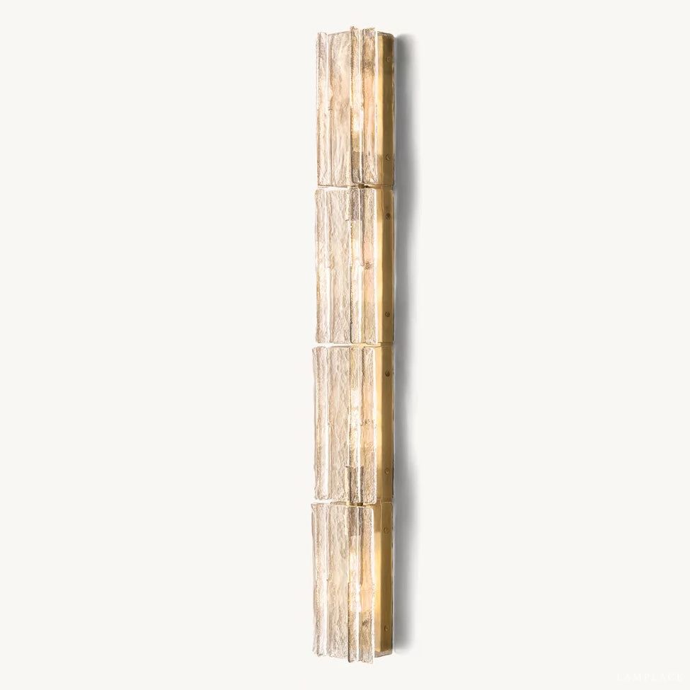Lattice Module Glass Grand Wall Sconce