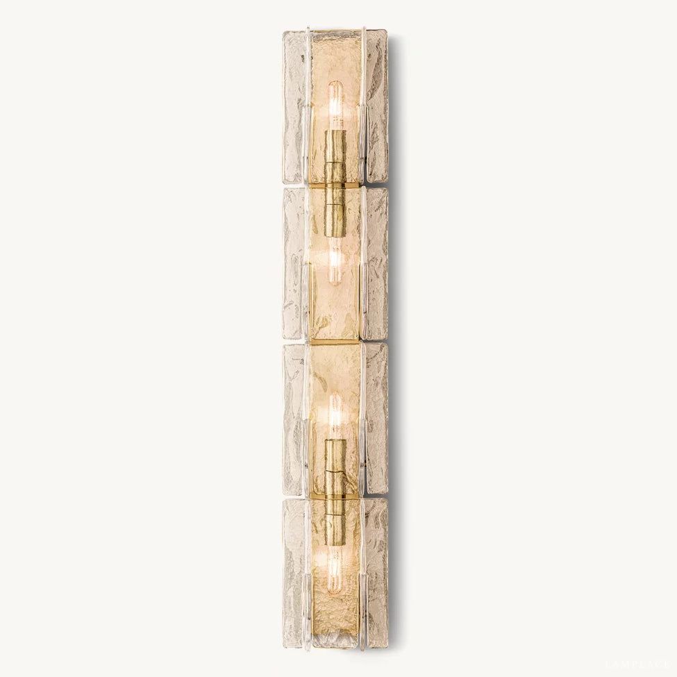 Lattice Module Glass Grand Wall Sconce