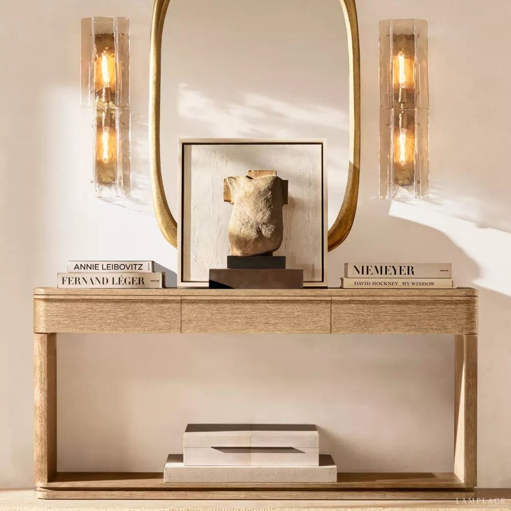 Lattice Module Glass Grand Wall Sconce