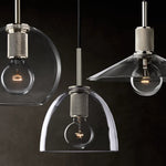 Utilitaire Globe Shade Pendant Light