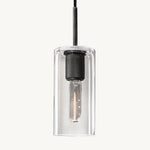 Utilitaire Cylinder Shade Pendant Light