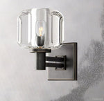 Demaret Sculpted Crystal Wall Sconce