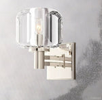 Demaret Sculpted Crystal Wall Sconce