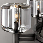 Demaret Sculpted Crystal Round Chandelier 48"