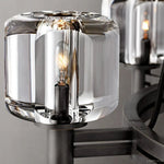 Demaret Sculpted Crystal Round Chandelier 60"