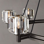 Demaret Sculpted Crystal Round Chandelier 60"
