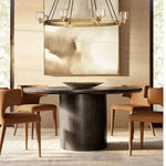 Demaret Sculpted Crystal Round Chandelier 60"