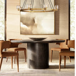 Demaret Sculpted Crystal Round Chandelier 60"