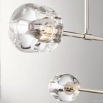 Demaret Sculpted Crystal Mobile Round Chandelier 48"