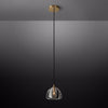 Hemisphere Delicate Crystal Pendant Light