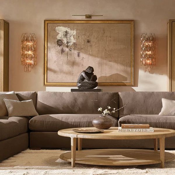 Chiara Murano Glass Grand Wall Sconce