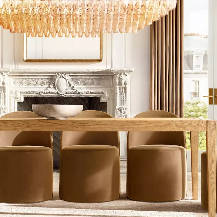 Chiara Murano Glass Tiered Rectangular Chandelier 74"