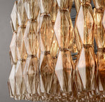 Chiara Murano Glass Round Chandelier 37"