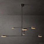 Alexander Floating Alabaster Mobile Chandelier 48"