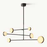 Alexander Floating Alabaster Mobile Chandelier 48"