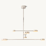 Alexander Floating Alabaster Mobile Chandelier 48"