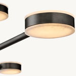 Alexander Floating Alabaster Mobile Chandelier 60"