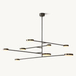 Alexander Floating Alabaster Mobile Chandelier 72"