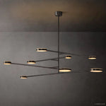 Alexander Floating Alabaster Mobile Chandelier 72"