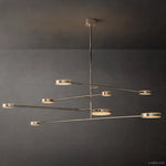 Alexander Floating Alabaster Mobile Chandelier 72"