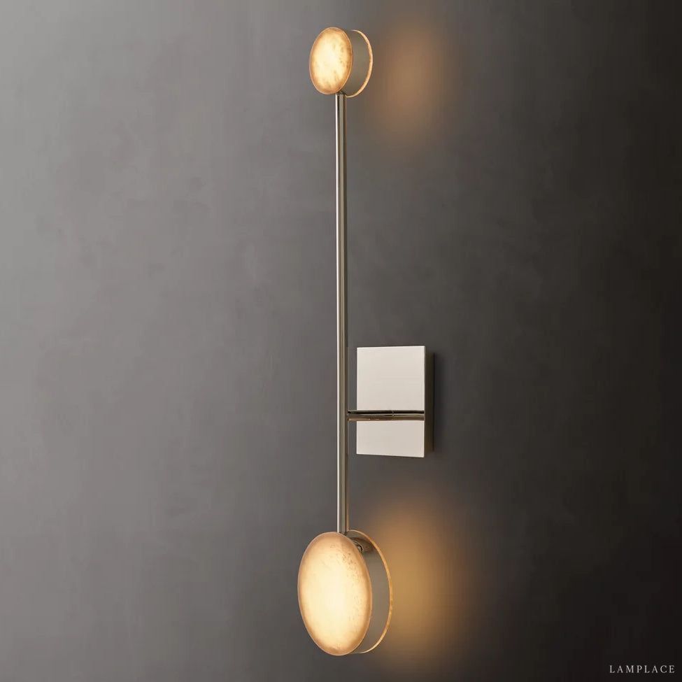 Alexander Floating Alabaster Wall Sonce 28"