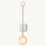 Alexander Floating Alabaster Wall Sonce 28"