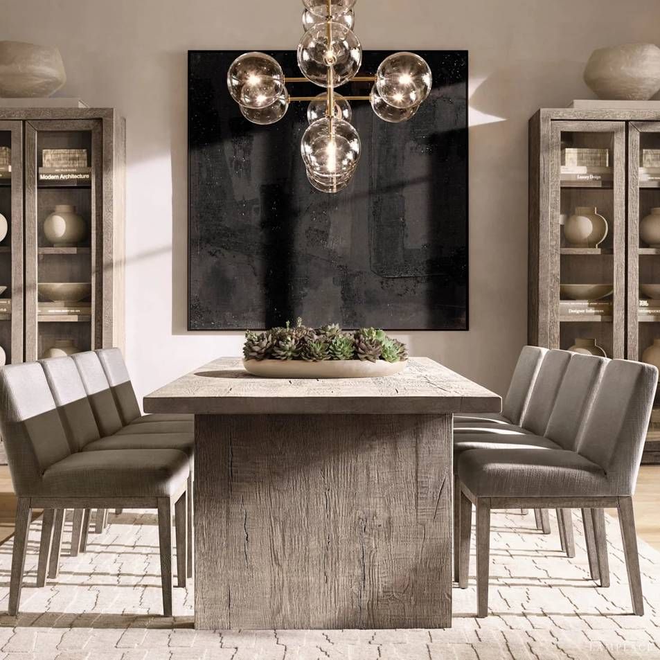 Lucelle Glass Globe Linear Chandelier 72"