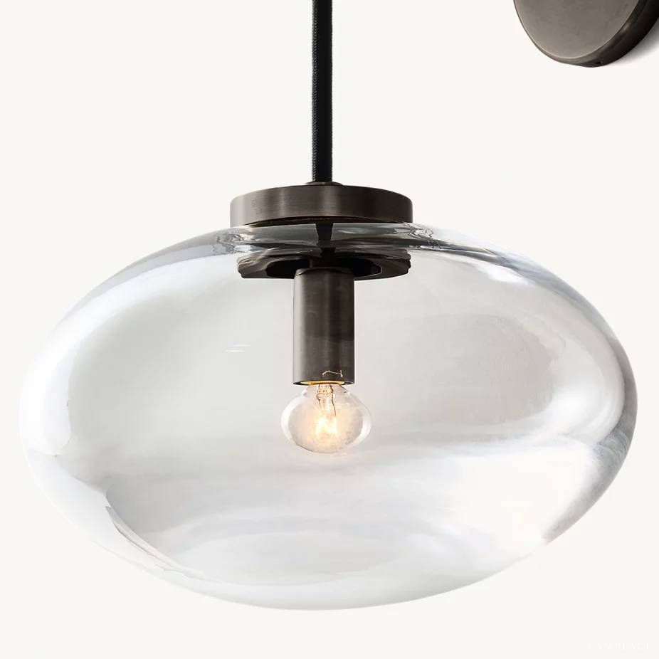 Cabrette Float Glass Wall Sconce