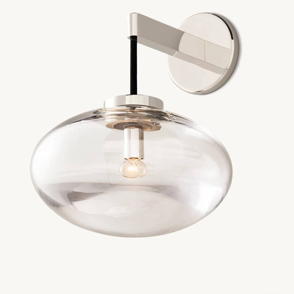 Cabrette Float Glass Wall Sconce
