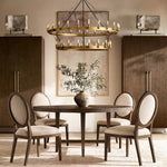Camino Vintage Industrial Two-Tier Chandelier 71"