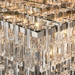 Marignan Modern Crystal Rectangle Chandelier 60"