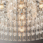 Marignan Modern Crystal Tiered Round Chandelier 48"
