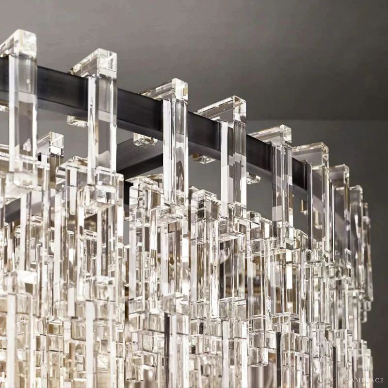 Marignan Modern Crystal Tiered Round Chandelier 60"