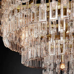 Marignan Modern Crystal Tiered Round Chandelier 60"