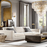 Marignan Modern Crystal Tiered Round Chandelier 60"
