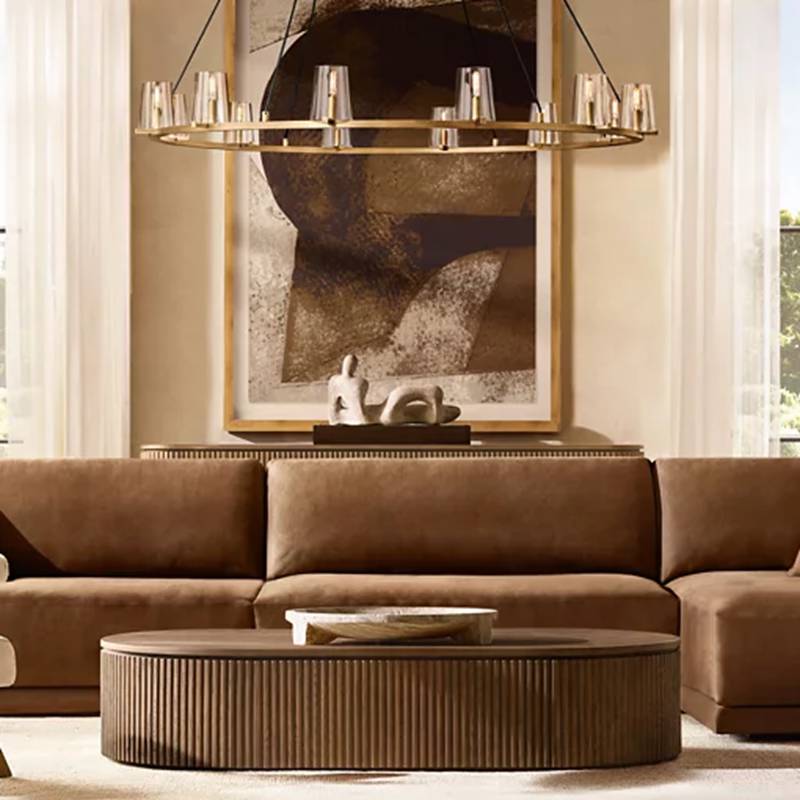 Pauillac Modern Heritage Round Chandelier 60"