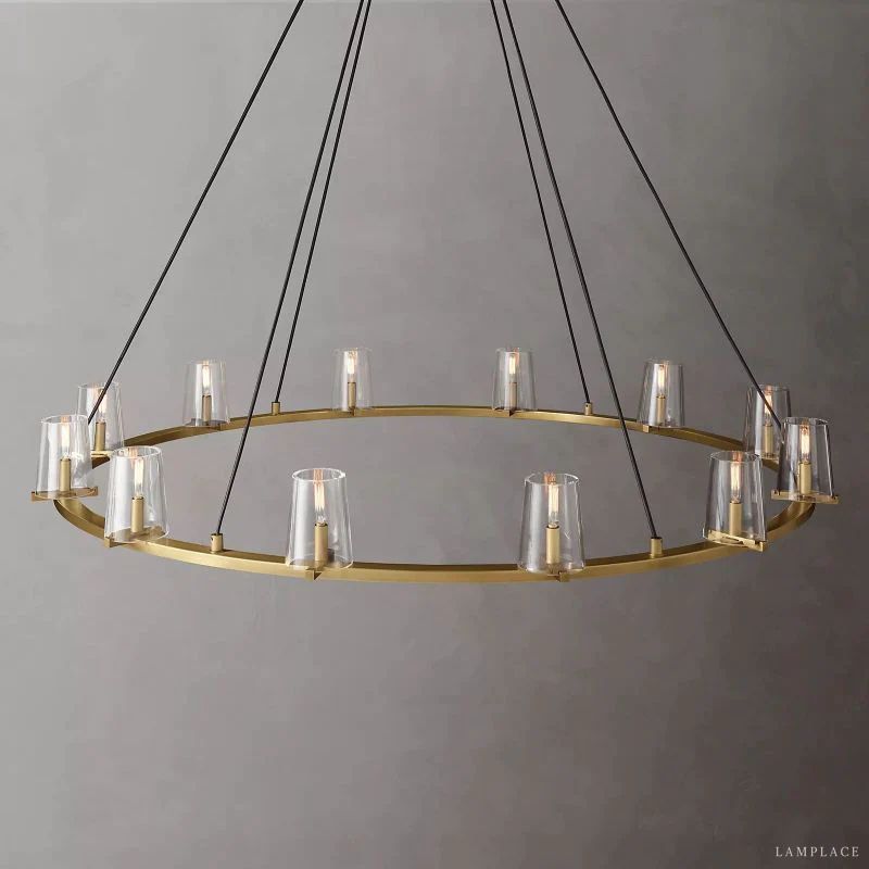 Pauillac Modern Heritage Round Chandelier 60"