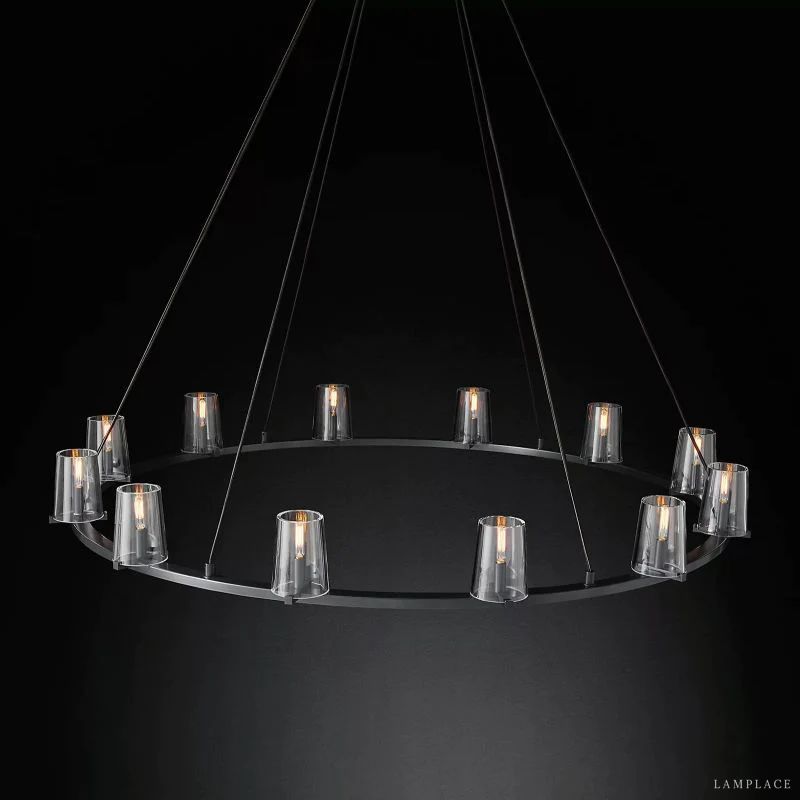 Pauillac Modern Heritage Round Chandelier 60"