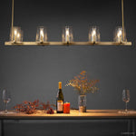Pauillac Modern Heritage Linear Chandelier 49"